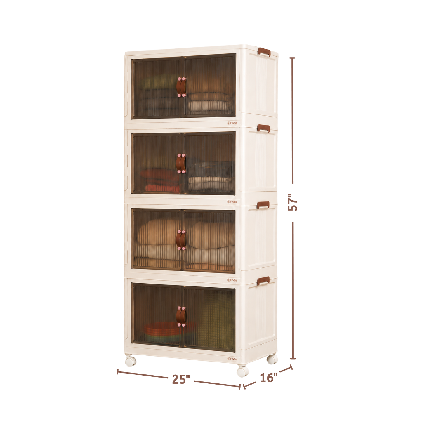 95 QT Proktik Foldable Cabinet (4-Layer Set)