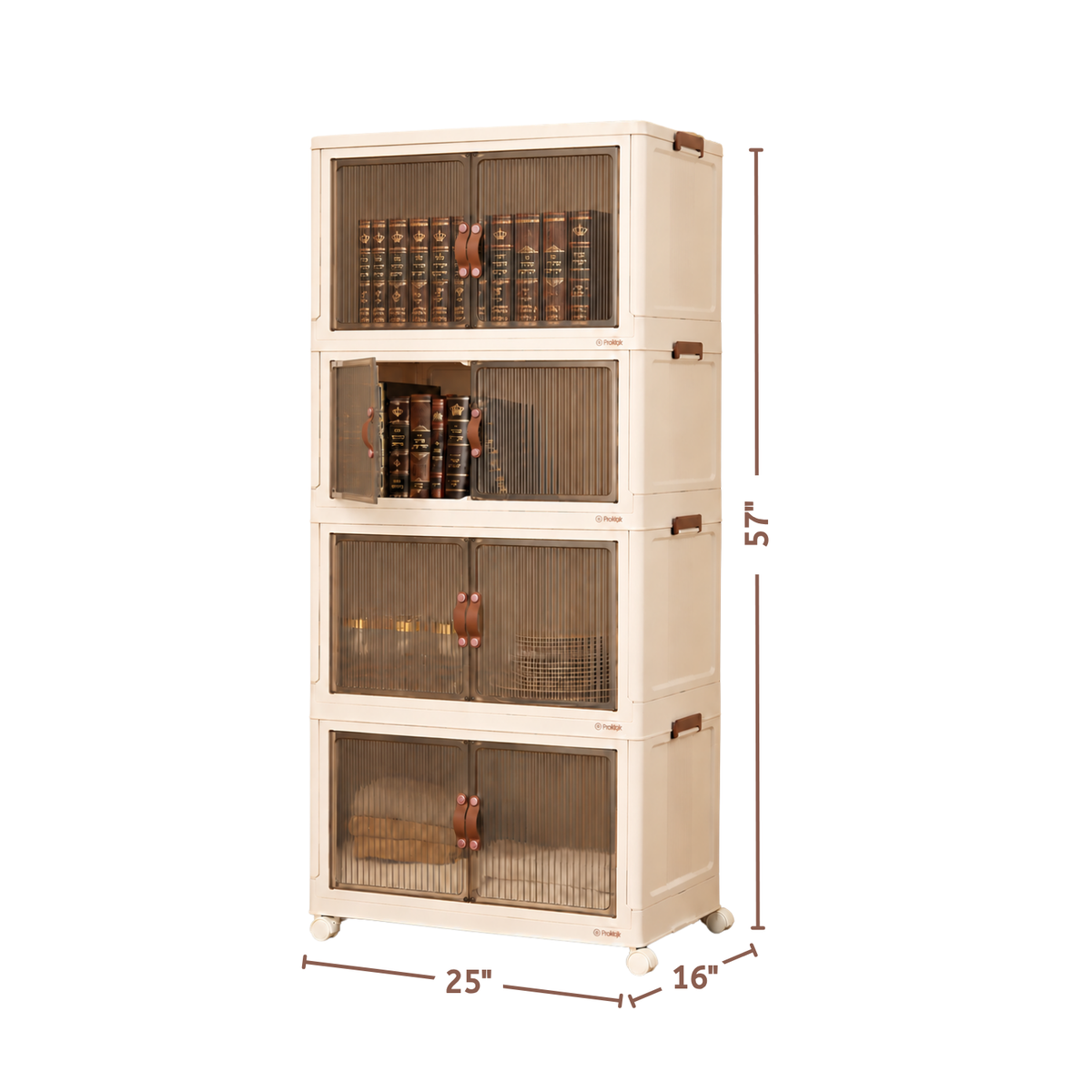 95 QT Proktik Foldable Cabinet (4-Layer Set)