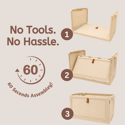 20 Qt. Proktik Foldable Camp Chest – 4 Layers