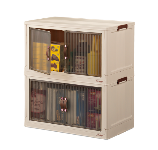 95QT Proktik Foldable Cabinet (2-Layer Set)