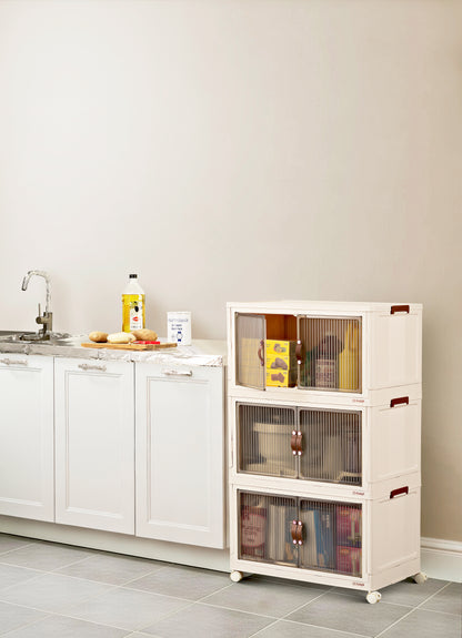 95QT Proktik Foldable Cabinet (3-Layer Set)