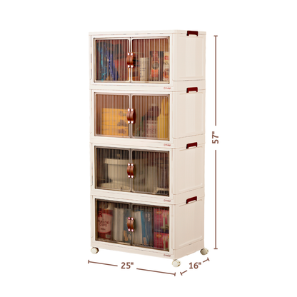 95QT Proktik Foldable Cabinet (4-Layer Set)