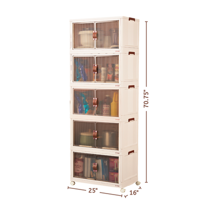 95QT Proktik Foldable Cabinet (5-Layer Set)