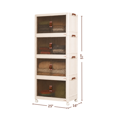 95 QT Proktik Foldable Cabinet (4-Layer Set)