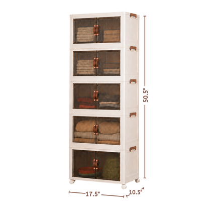 33 QT Proktik Foldable Cabinet (5-Layer Set)