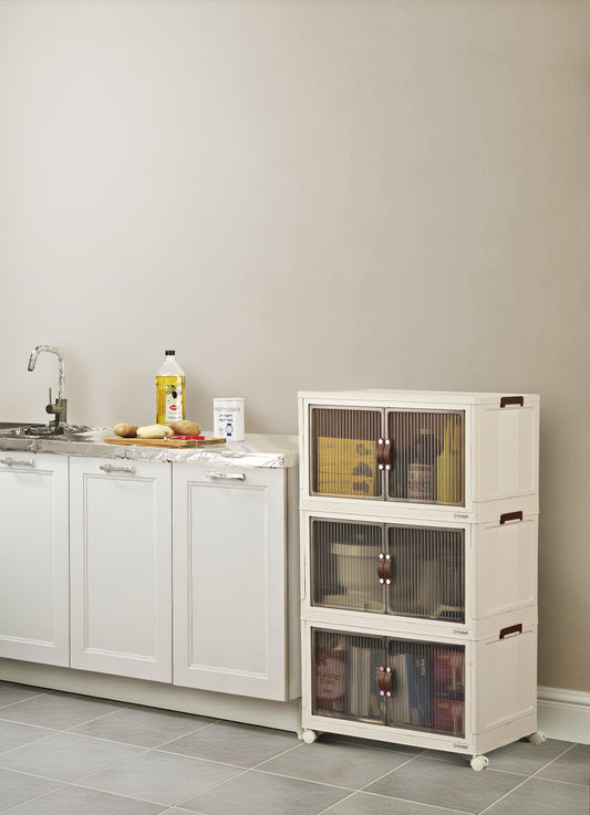 95QT Proktik Foldable Cabinet (3-Layer Set)