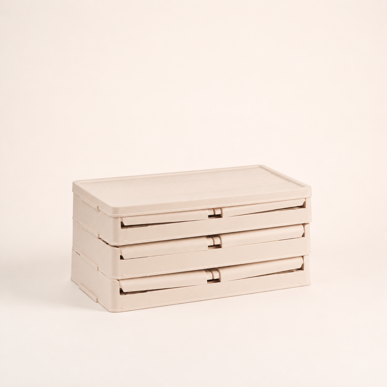 33 QT Proktik Foldable Cabinet (3-Layer Set)
