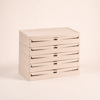33 QT Proktik Foldable Cabinet (5-Layer Set)