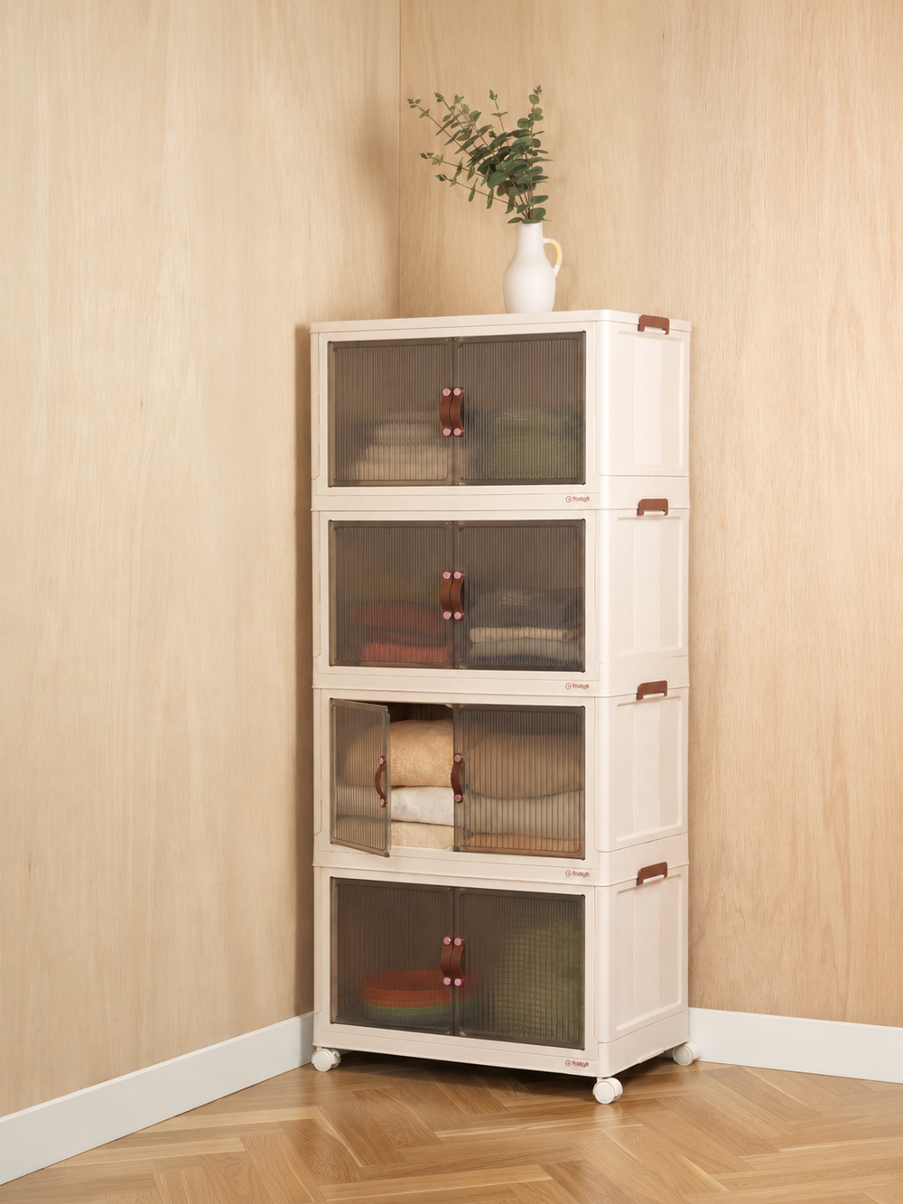 95 QT Proktik Foldable Cabinet (4-Layer Set)