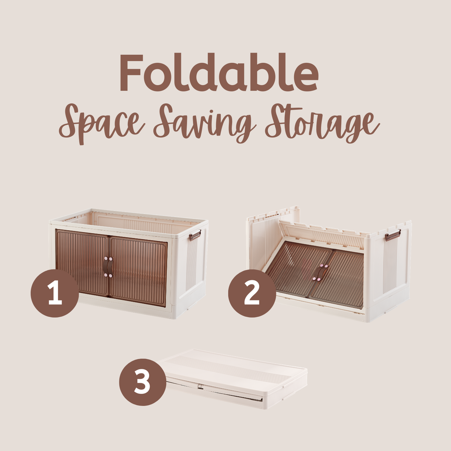 95 QT Proktik Foldable Cabinet (5-Layer Set)