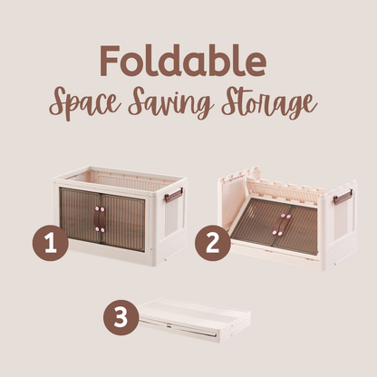 33 QT Proktik Foldable Cabinet (3-Layer Set)
