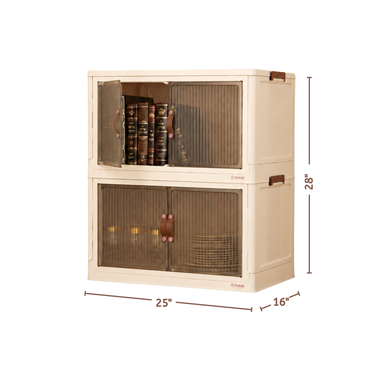 95QT Proktik Foldable Cabinet (2-Layer Set)