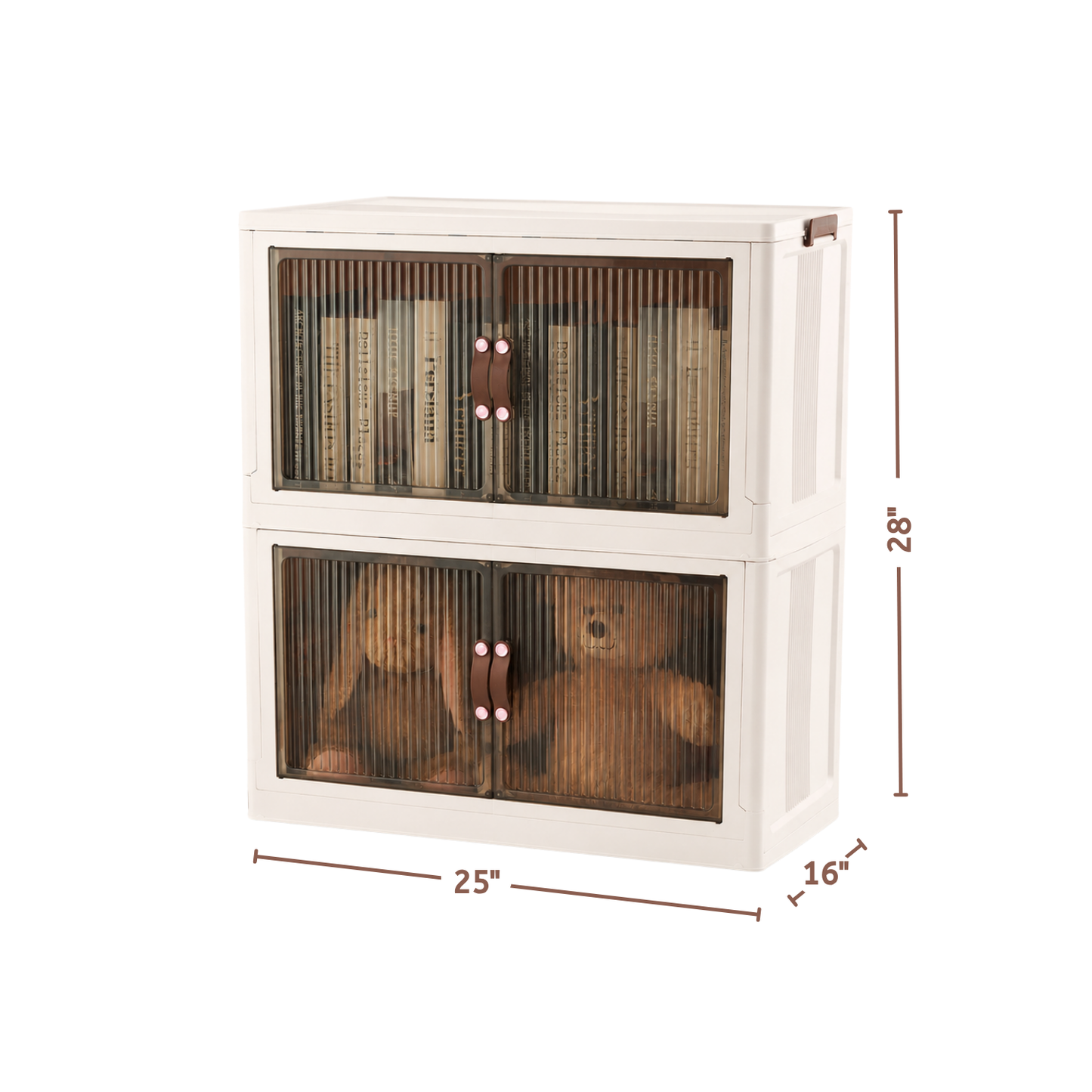 95QT Proktik Foldable Cabinet (2-Layer Set)
