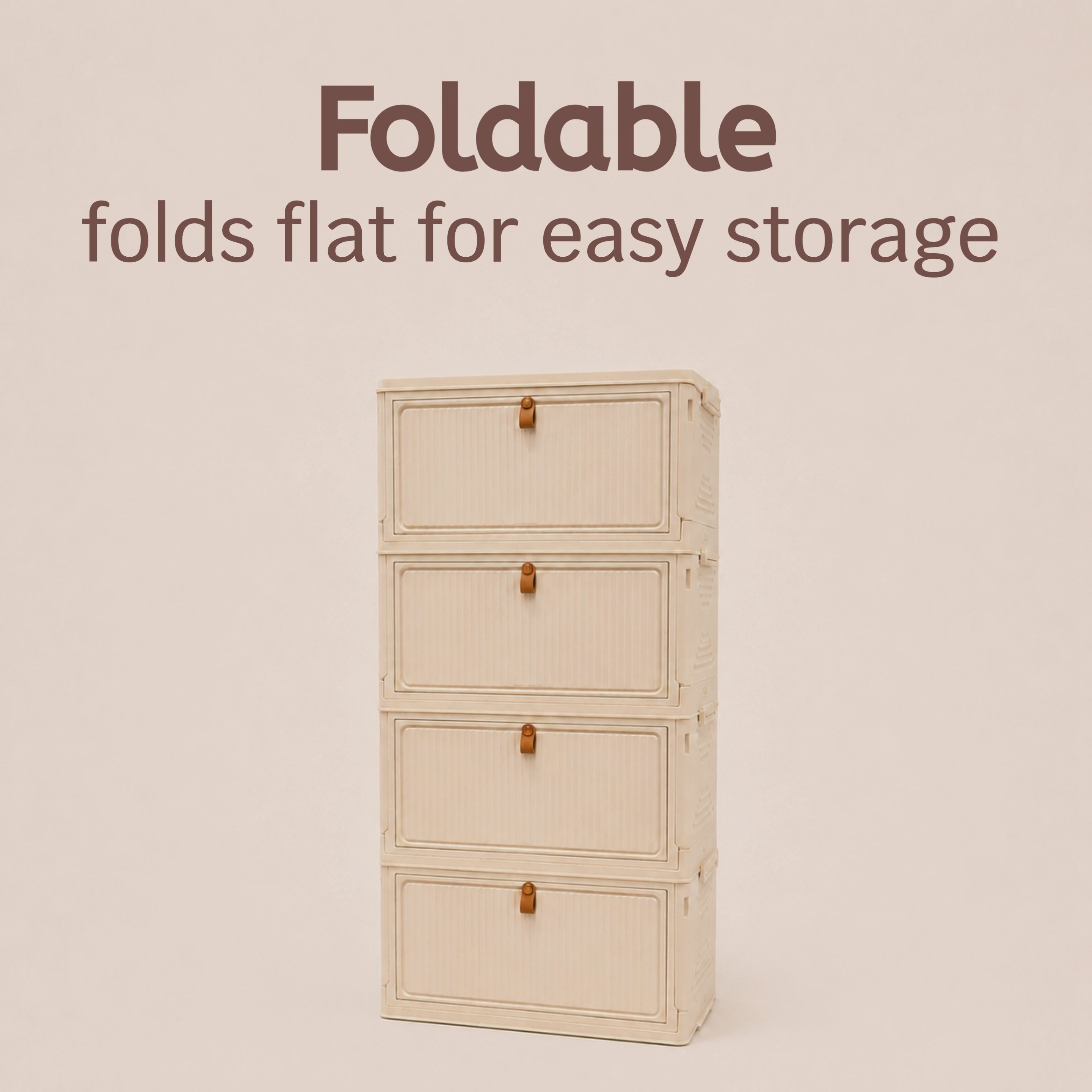 4 Layer Camp Storage Chest for Kids – Foldable Organizer | Proktik